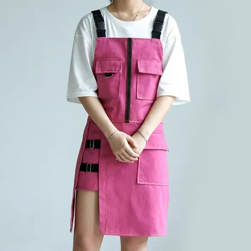 2026 Heavy Duty Denim Apron Unisex for Barista Hairstylist Gardener Waiter Workwear