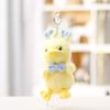 Plush Duck Toy With Butterfly Bow For Kids Girls Backpack Pendant Gift