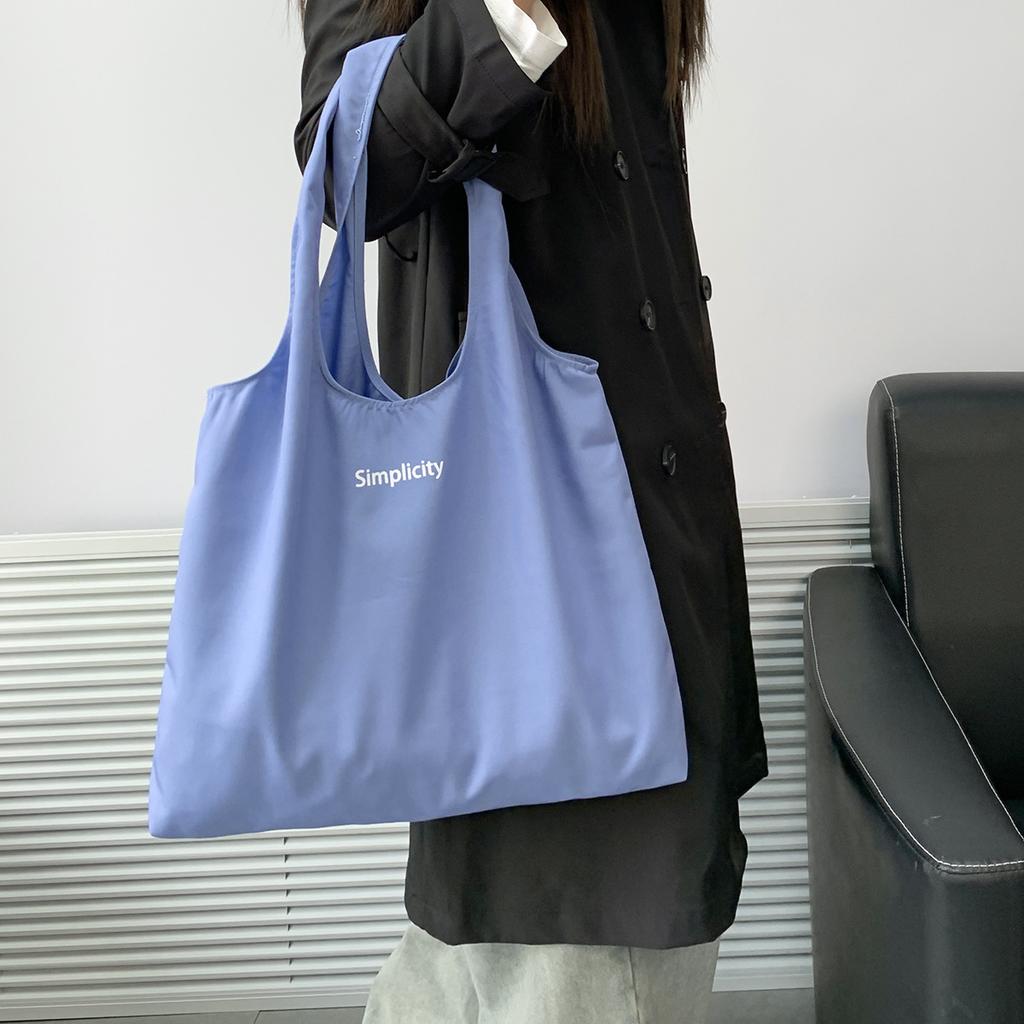 Summer Simple Letter Large Capacity Travel Vacation Bag