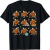 Cute Turkey Physical Therapy PT PTA Fall Autumn Thanksgiving T-Shirt