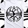 DFCTLJ Balance Symbol Game Tshirt Independent Electronic Game Tshirt Men Women Summer Pure Cotton Loose and Fashionable Top
