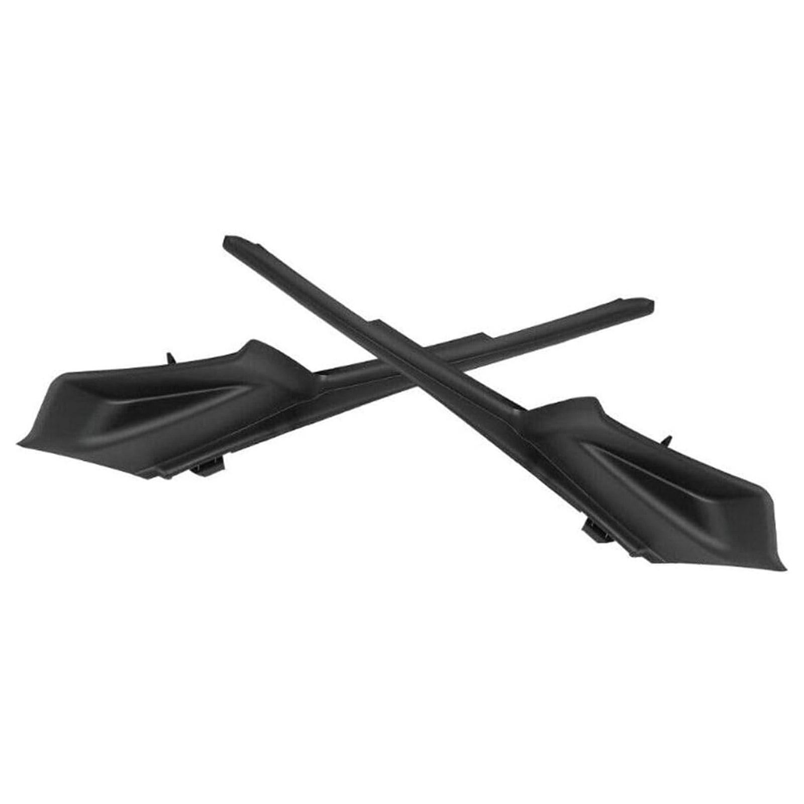 

Side Cowl Fenders Covers for 53866-08020 53867-08020 Left + Right Windshield Panel Caps Easy Installation 2Piece Set