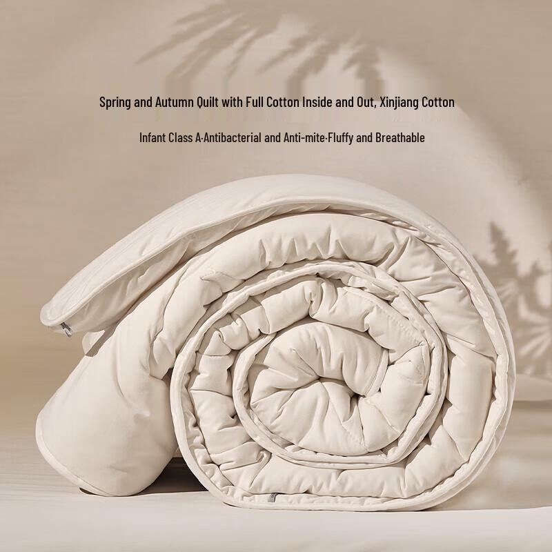 LOVO Extra Warm Anti-Mite All-Season Xinjiang Cotton Quilt 200x230cm