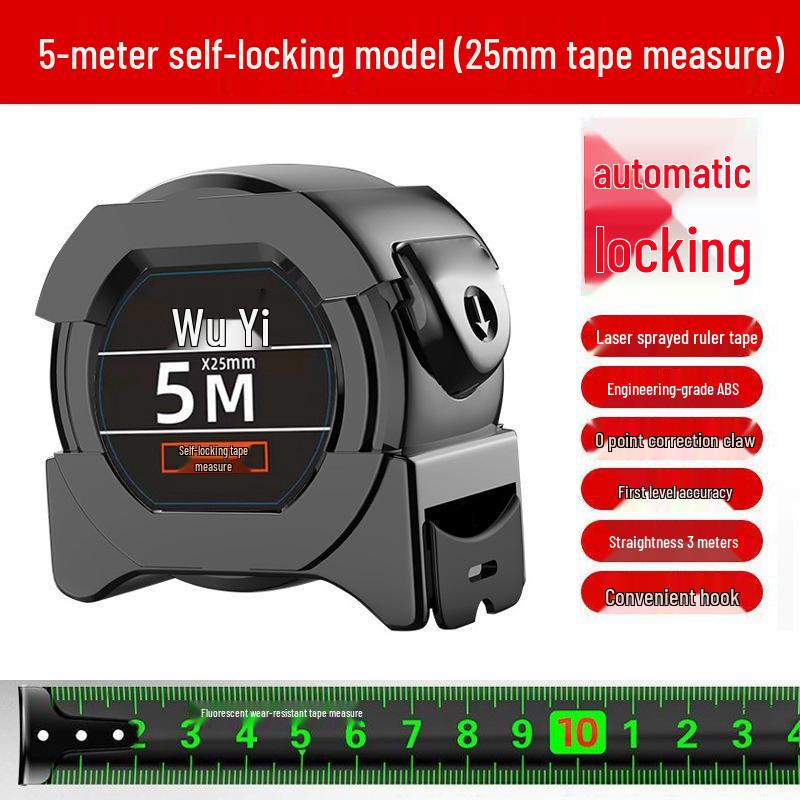 Stainless Steel Tape Measure - 3m, 5m, 7.5m, 10m, Waterproof, Hardened Ruler for Home Use