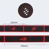 Multifunktionale Yoga Pilates Widerstand Bands Schleife Fitness Übung Pull Strap Gürtel Elastische Latin Dance Stretching Bands
