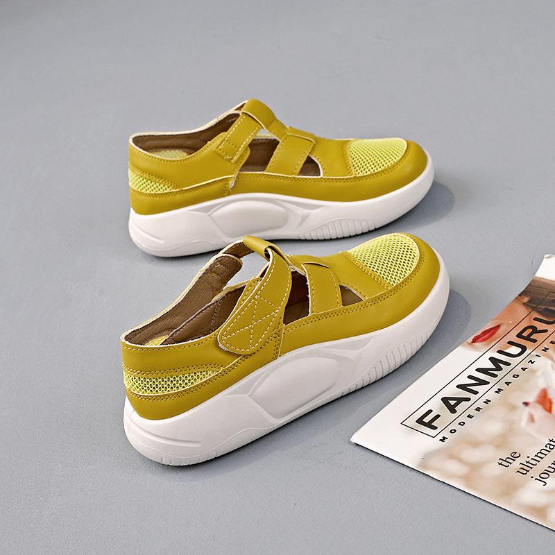 

Women s shoes step on shit feeling pregnant women sandals women s 2025 new summer hollow hole shoes breathable little white board shoes 636 40