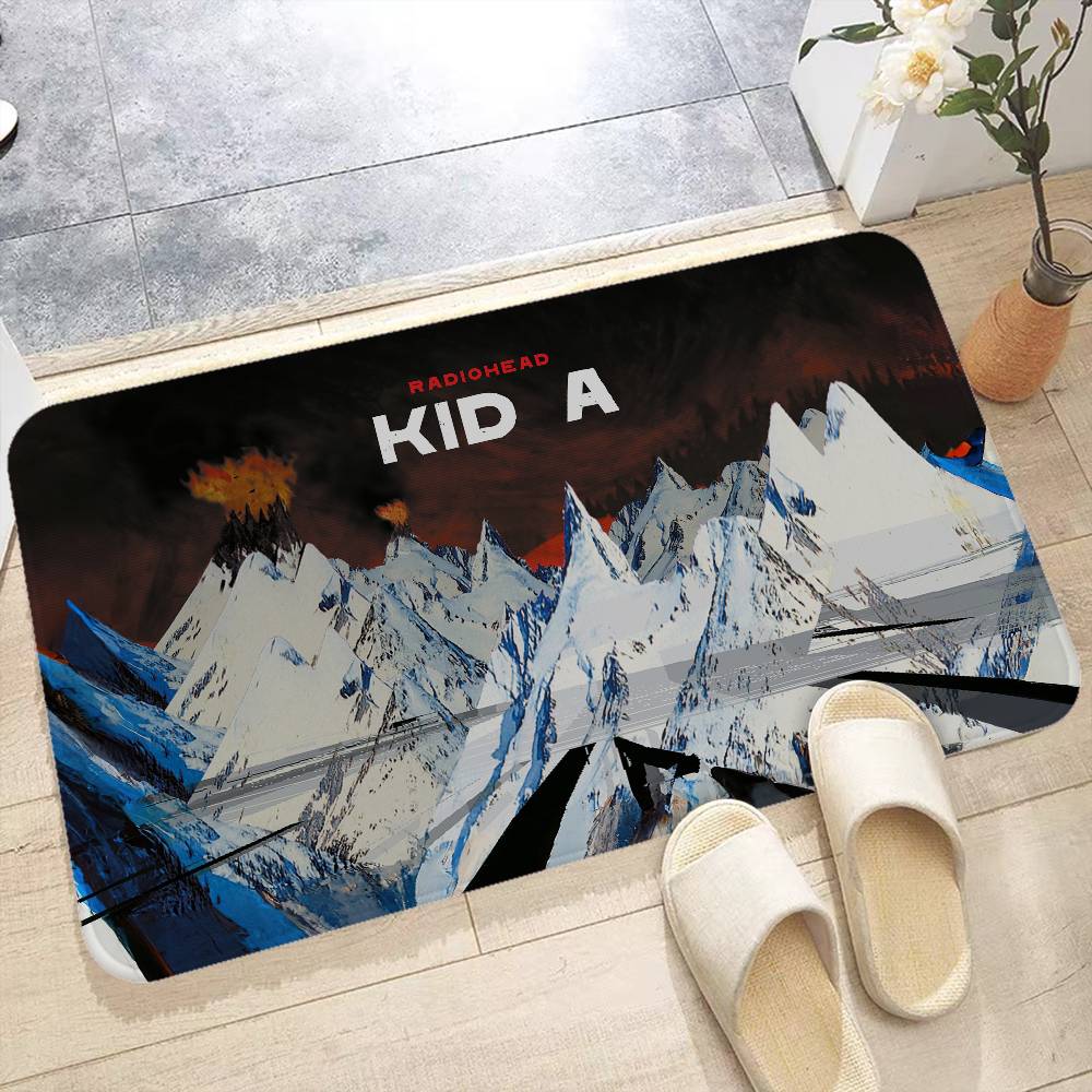 Alternative Rock Band R-Radiohead Bathroom Mat Kids Room Bedroom Decoration Balcony Anti-Slip Doormat Living Room Welcome Rug