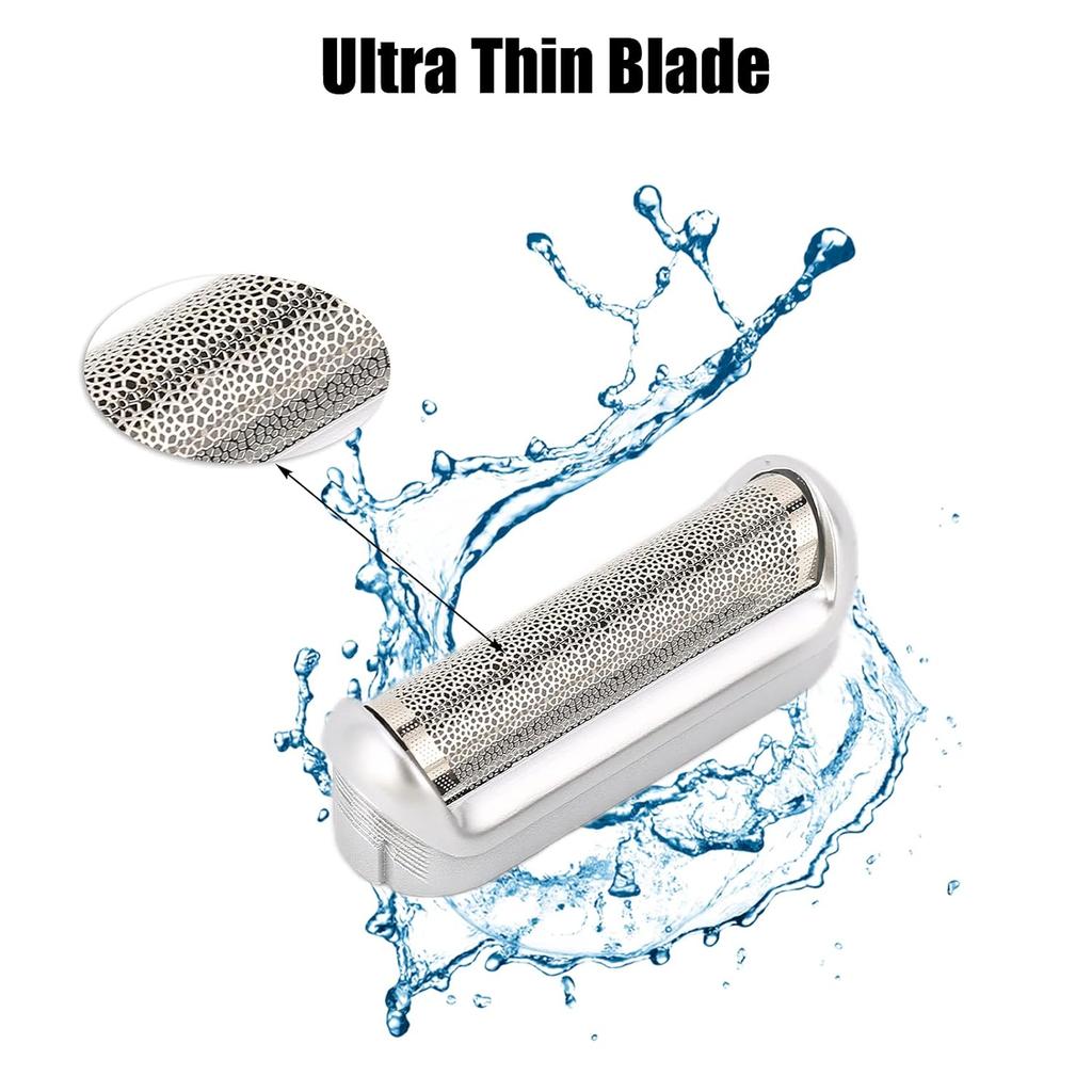 5s Shaver Blades Replacement Foil & Cutter, Replacement Foil Cutter Head Electric Blade Accessories for M90 M60 P40 P50 P60 P70 P80 555 575 370-5S