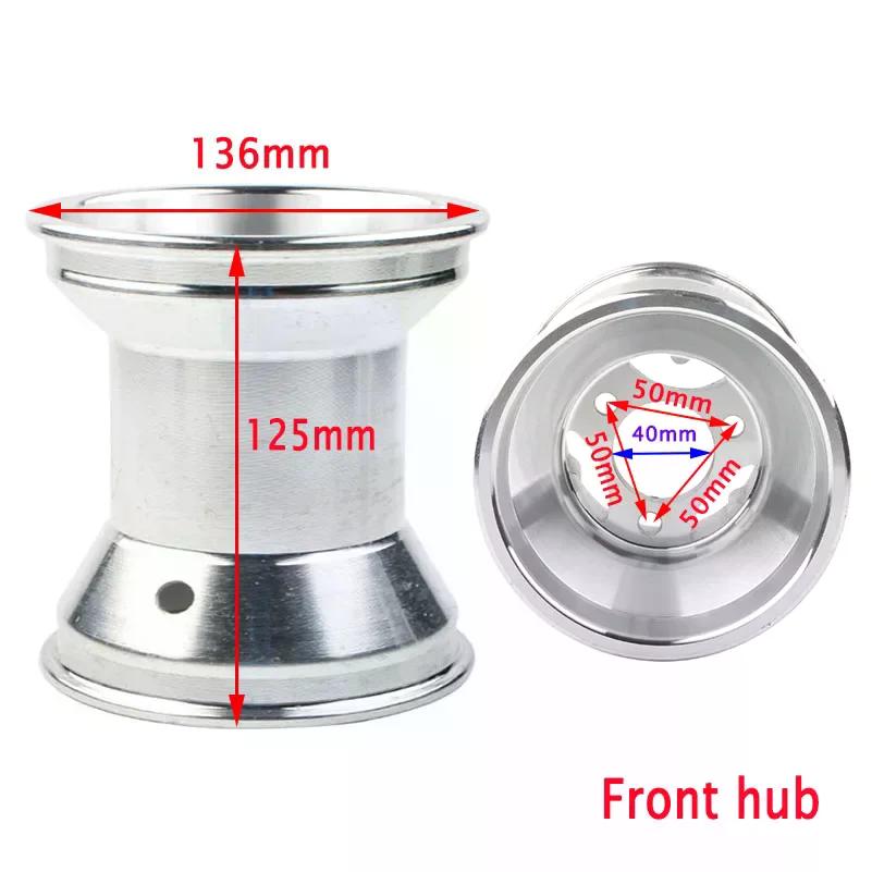 Field kart tires Front 10x4.50-5 and rear 11x7.10-5 inch rain tire vacuum tires are suitable for drift kart accessories 10X4.50-5 hub