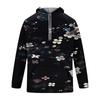 Men's Casual Loose Fit Hoodie with Christmas Print and Large Pockets