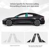 For Tesla Model 3 Highland 2026 Model Y 2019-2026 Juniper Car Body A B Center Pillar TPU Protector Film Decoration Accessories