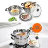 SUPOR Helper 304 Stainless Steel Steamer & Soup Pot