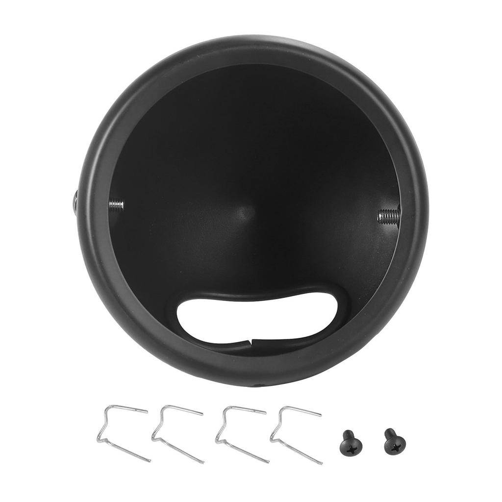 Universal 5.75inch Motorcycle Light Cover Rustproof Aluminum Designs Motorcycles Headlight Shell Suitable for Bike