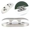 Folding Cleat Stainless Steel Flip Up Dock Cleat for Mooring Boat Kayak Marine 4.7in