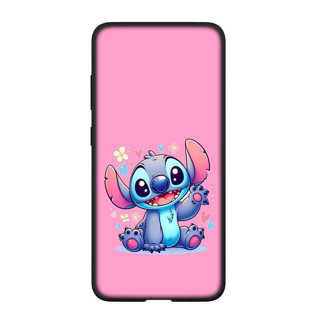 Phone Case for iPhone 17 16 15 Plus X 16E Huawei P30 P20 Lite Redmi Note 14 12 11 13 Pro Max OPPO A60 A80 A40 A18 A38 Blue Lilo Cute Stitch Pink Cover