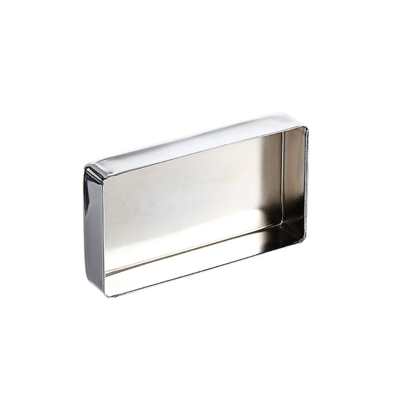 Plated Pickup Protective Cover for Electric Guitar Minimizes Fixed and Disturbance 54mm Wide Smooth Silver Pickup Cover