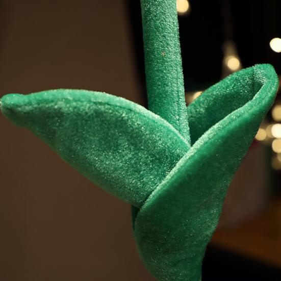 85cm/100cm Imitation Rose Realistic Soft Plush Flower Healing Decompressing Safe Never Withering Bouquet Home Decor