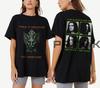 Type O Negative T-Shirt - The Green Men, Retro Gothic Metal Band Musik Merch T-Shirt