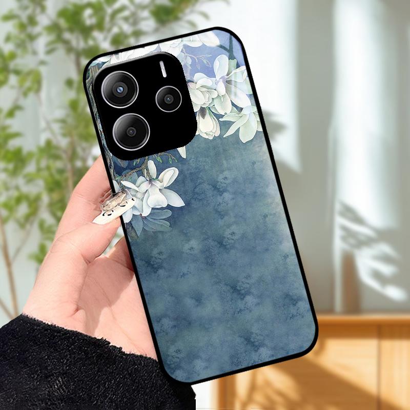 Glas-Handyhülle für Redmi Note 14 Pro 4G 5G Gehärtetes Glas Handyhülle für Redmi Note14 Pro+ Funda 14Pro Plus 5G Schutzhüllen