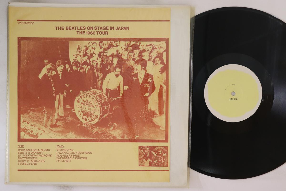 

LP Record BEATLES On Stage In Japan The 1966 Tour TAKRL1900 THE AMAZING KO US Rock Used