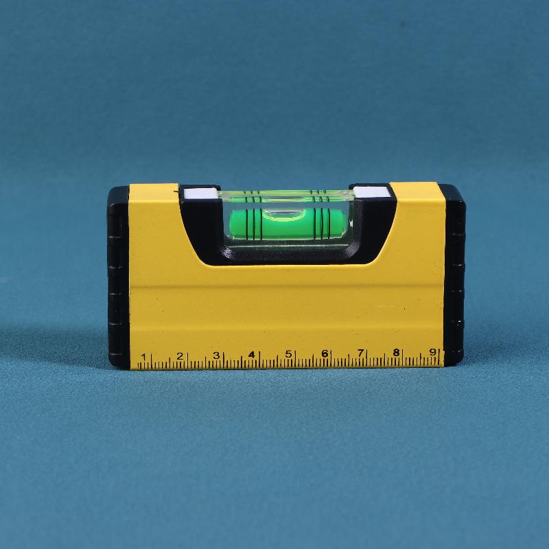 

Portable Magnetic Pocket Level High-Precision Aluminum Structure Spirit Bubble Level Horizontal Level