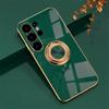360°Rotating Magnetic Finger Ring Bracket Case For Samsung Galaxy S26 S25 Edge S24 S23 FE Plus Ultra Anti-fall Protection Cover