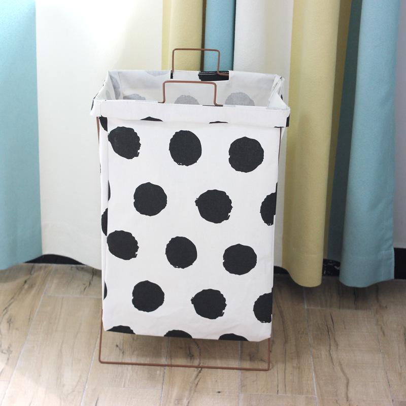 Foldable High-Value Dirty Laundry Basket for Clothing Storage
