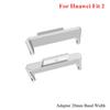 1Pair Adapter For Huawei Watch Fit 3 Strap 20mm Smartwatch 316L Stainless Steel Connector Accessories for Huawei fit2/1 band