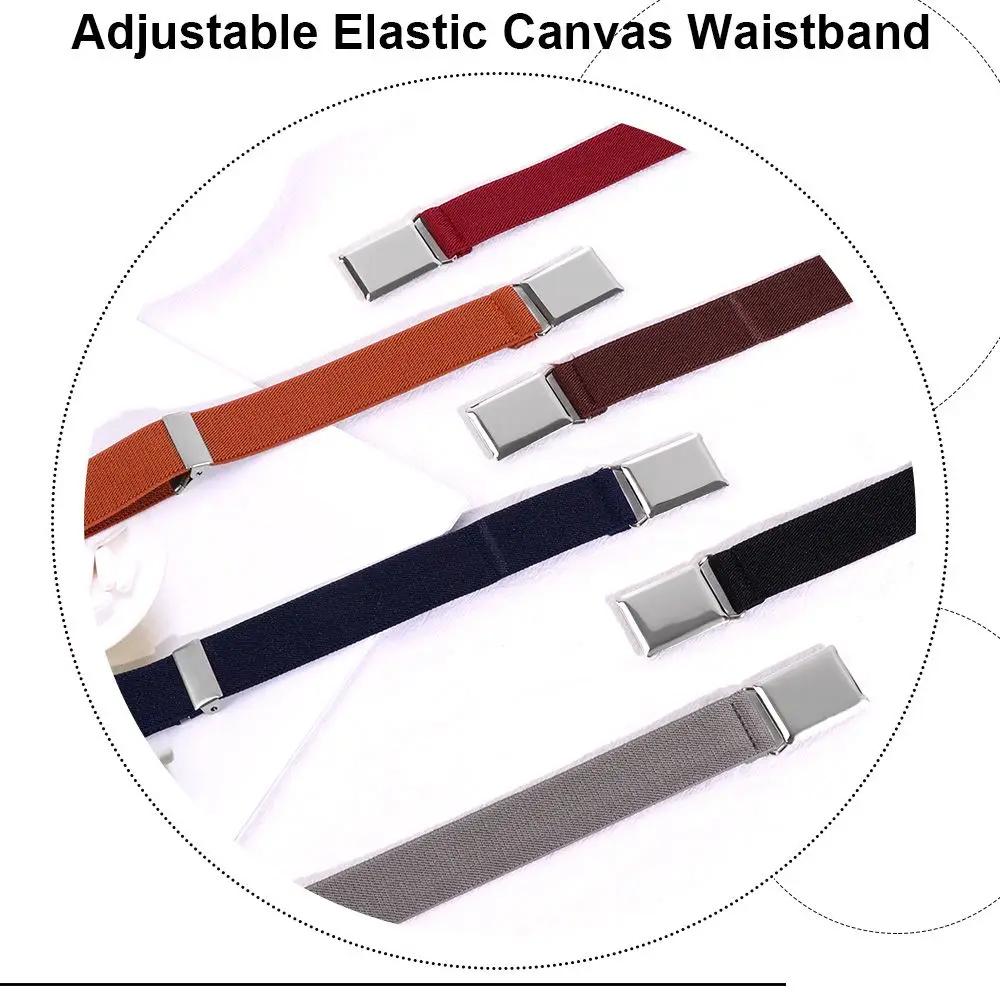 Elastic Unisex Waist Belt Adjustable Waistband Elastic Belts