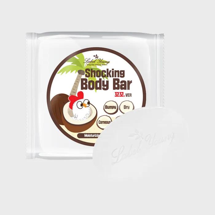 

[Label Young] Чувствительный/Увлажняющий уход за телом + Отшелушивающий уход + Очищающее средство для тела Шокирующее мыло для тела Кокосовая версия