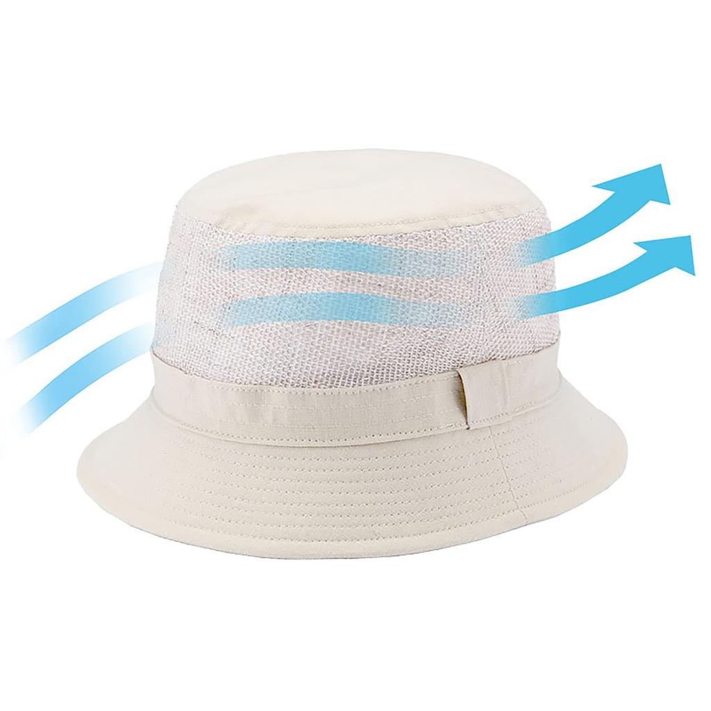 ORIHARA STYLE Oshu Karamiori Linen Mesh Hat (Men's Hat Bucket Hat Foldable Hat Made in Japan Summer Large Small Popular Brand Mesh Windproof