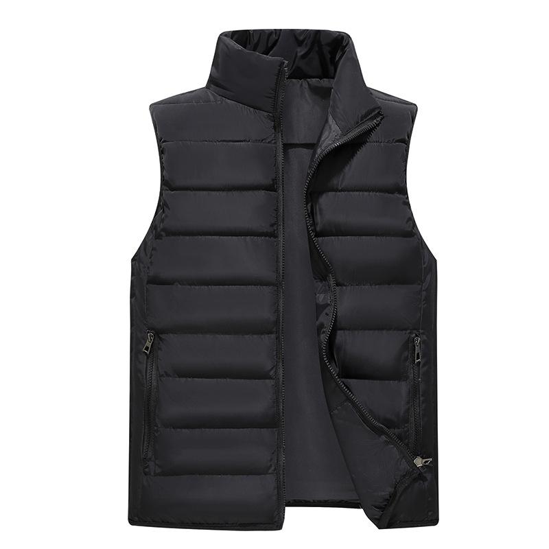 

Жилет мужской пуховый хлопковый осенне-зимний с капюшоном и утолщенными плечами рабочая жилетка куртка 4XL
