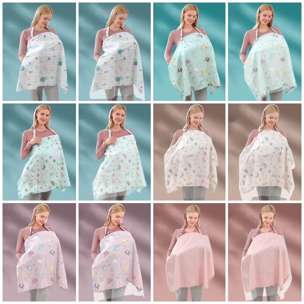 Mesh Outdoor Nursing Towel Cotton Baby Stroller Blanket Breastfeeding Cover  Baby Feeding Supplies