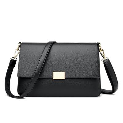 High Quality Solid Color Purses Shoulder Bags Luxury Pu Leather Women Shoulder Crossbody Bags Designer Ladies Fashion Handbags