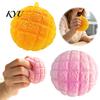 Food Shaped Stress Relievers Pineapple Bun Crust Squeeze Toy for DIY, Simulated Bread Relief Fake Sensory Toy, Fidget Anxiety Reduction Skin