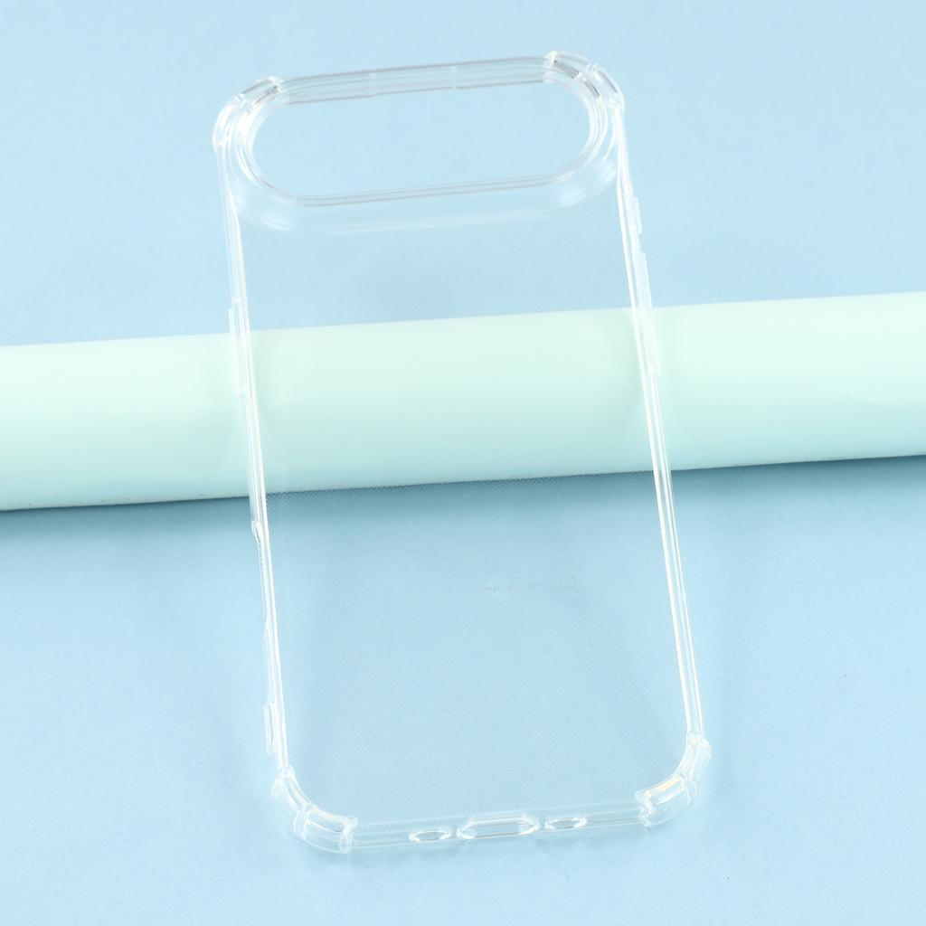 For iPhone 17 Air Telefondeksel Forsterket Fire Hjørner Anti-Fall Klar TPU-deksel