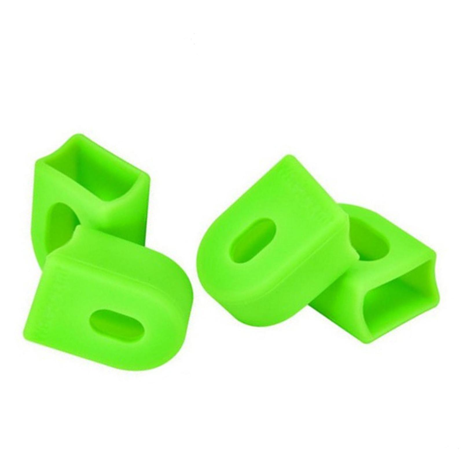 

Bicycles Crank Arm Protector Bike Crank Arm Guard Bicycles Crankset Cover Crank Arm Protector Bicycles Crankset Shell зелений