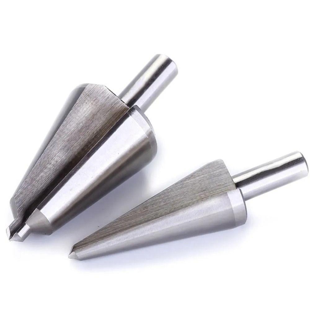 3Pcs Wood Metal Hole Taper Drill Bits HSS Hole Opener Portable Hole Expansion Drill Bit