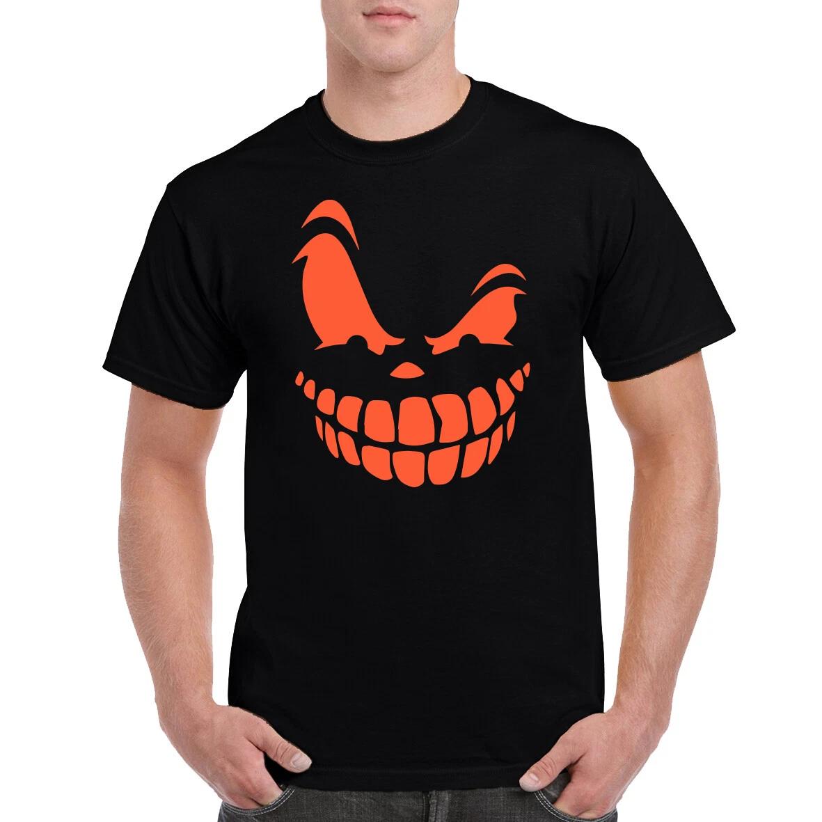 Halloween Pumpkin Wink T-Shirt Gift S