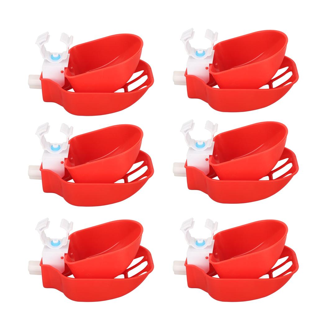 10pcs Automatic Chicken Waterer Cups Self Filling Poultry Water Feeder with Net for Chicks Duck