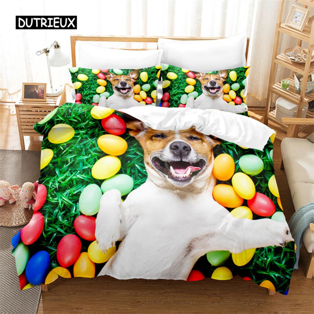 Cat And Dog Bedding Set Duvet Cover Set 3d Bedding Digital Printing Bed Linen Queen Size Bedding Set Fashion Design