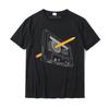 Vintage Rewind Funny 80s 90s Cassette Pencil Gift Men Women T-Shirt Fashionable Tshirts Popular Cotton Mens Tops Shirts Printing#Color