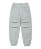 Comfy Nylon Windbreaker Pants Light Grey