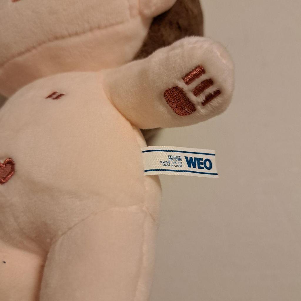 [USED] BTS Jin Plush Toy 20cm Seokjin Master with Bonus