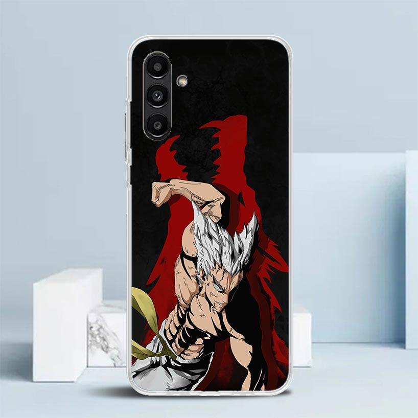 One P-Punch-Man Garou Phone Case For Samsung Galaxy A17 A37 A57 A16 A15 A14 A13 A56 A55 A54 A53 A36 A35 A34 A33 A26 A25 A24 A23