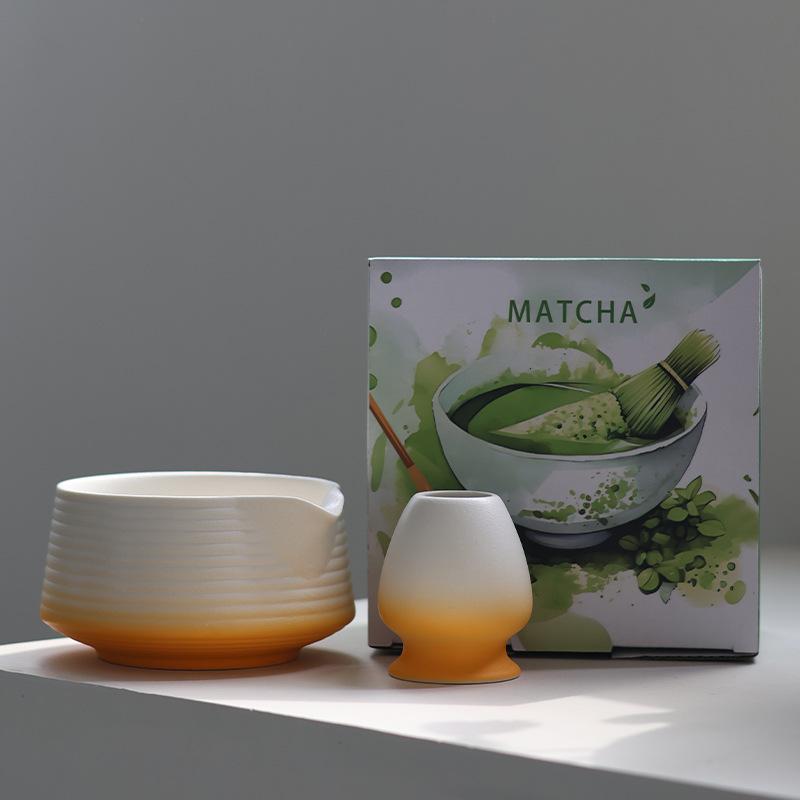 

Japanese Matcha Tea Set Whisk Stand Tea Ceremony Matcha Bowl Grinder Brushes Tools Holder Tea Accessories Teaware Gift New