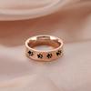 Liebhaber Titanstahl Niedliche Katzenpfoten Ringe Schmuck