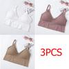 Women Tank Crop Top Seamless Underwear Female Crop Tops Sexy Lingerie Intimates  Removable Camisole