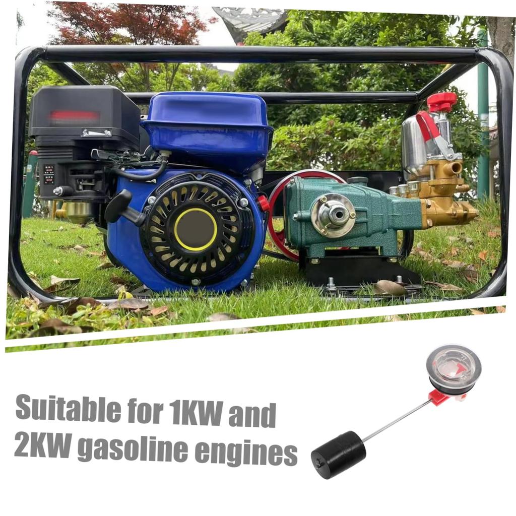 Kisangel 2pcs Fuel Gauge Meter Replacement Generator Car Fuel Level Indicator Generator Fuel Tank Accessories Fuel Level Gauge