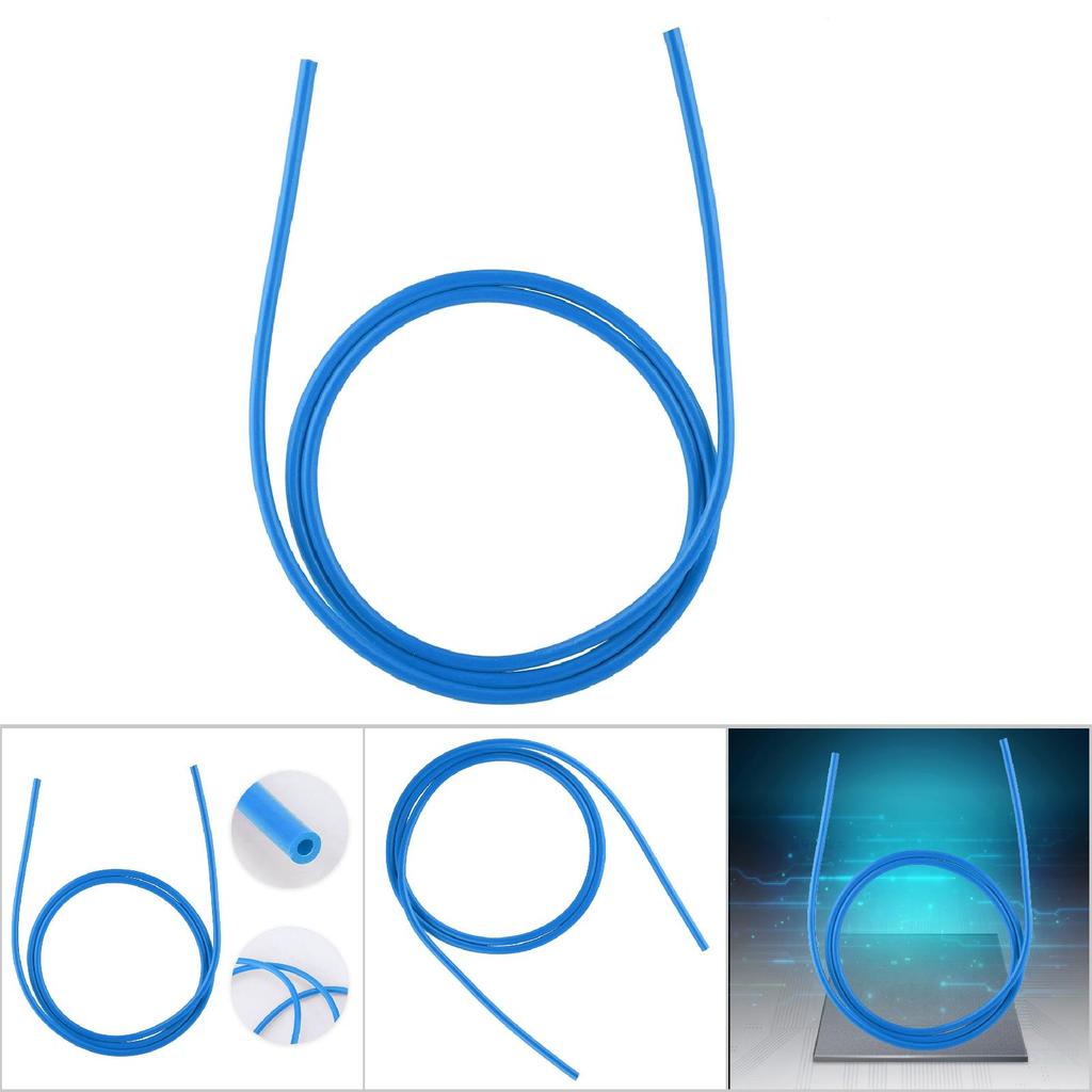 PTFE 3D Printer Accessories PTEE Tube Nozzle Tube 1 M 2*4MM Blue